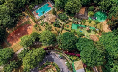 Parque Cássia Eller, Città Bene e região do Bairro Ouro Preto